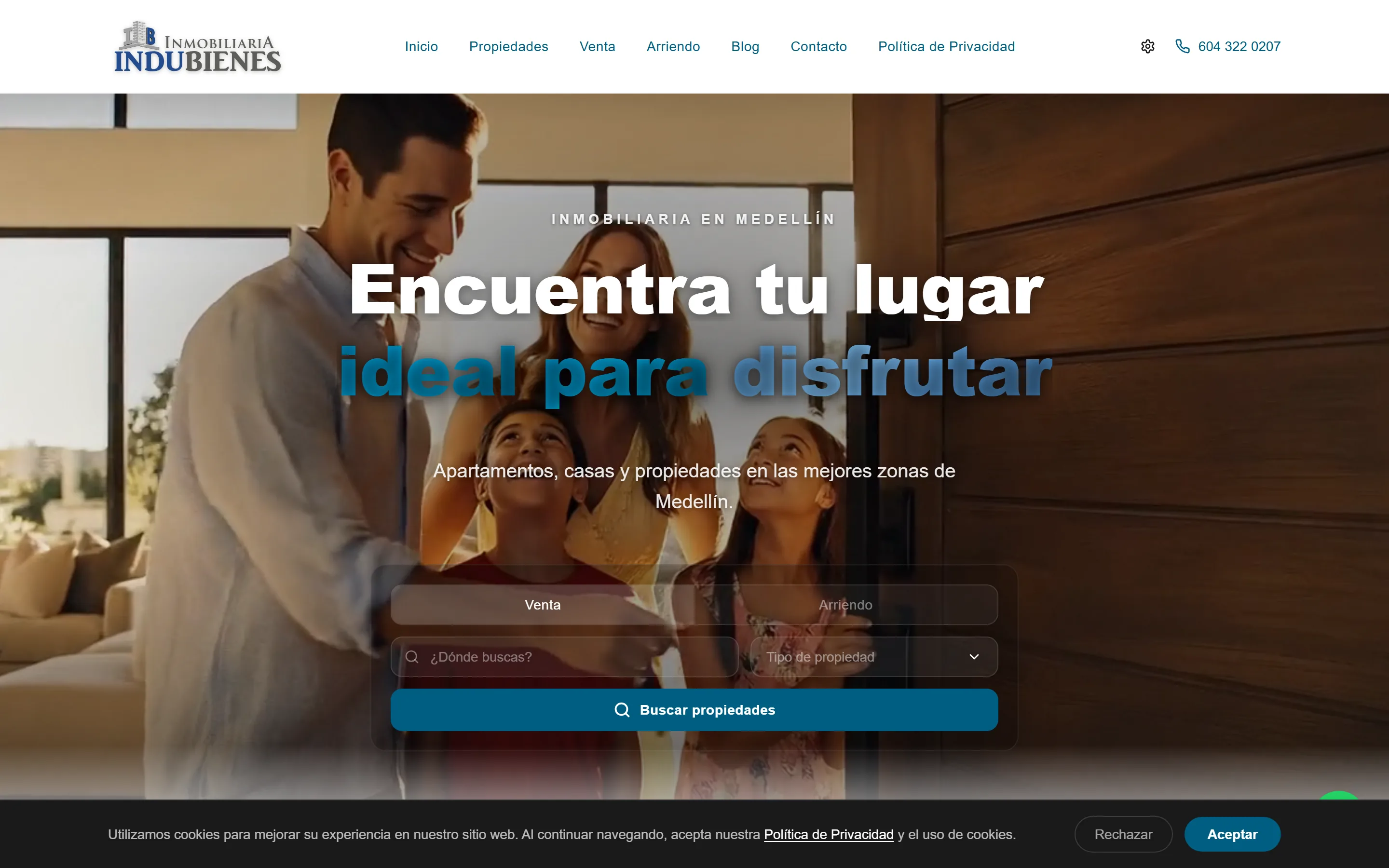 Captura de Indubienes